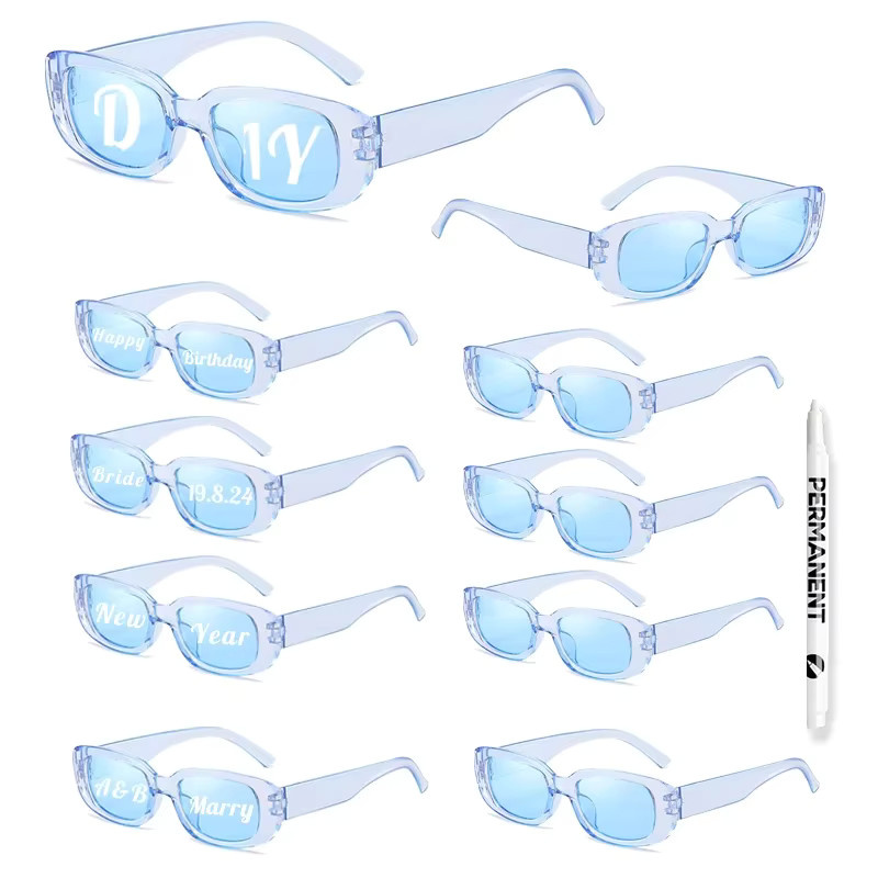 KAMMPT Sonnenbrille, rechteckig, Vollrand, Kunststoff, pink, Damen - Bild 1