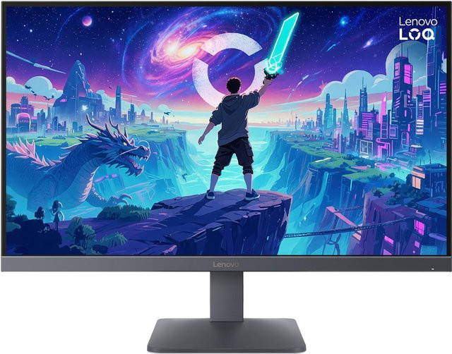 Lenovo LOQ 27-10 Gaming Monitor, 27 Zoll, Full HD, IPS, 200 Hz, 0,5 ms, Schwarz - Bild 1