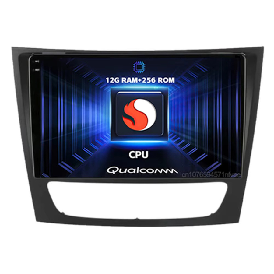 RSNAVI Android 16 Autoradio für Mercedes Benz W211 mit Carplay, Navigation, 4G, WIFI, Bluetooth und 360 Kamera in Schwarz - Bild 5