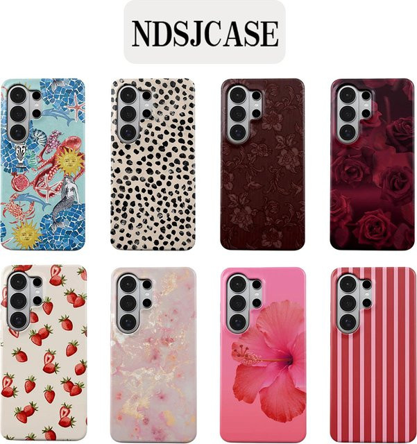 Clmj Aegean Affair Handyhülle für Samsung Galaxy S20 S23 S24 S25 S26 FE Plus Ultra Edge 4G 5G mit doppelschichtiger Rückabdeckung - Bild 1