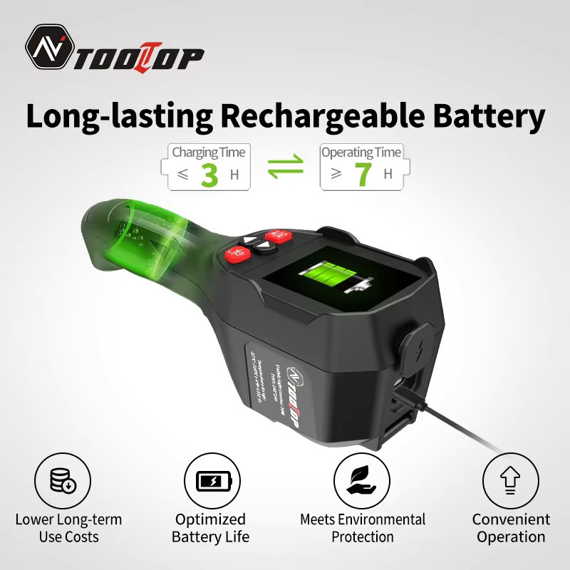 TOOLTOP Tragbare Wärmebildkamera TISR mit 240x240 Videobildspeicher, 200W Sichtbares Licht Fusion und Messbereich von -20 °C bis 500 °C - Bild 4