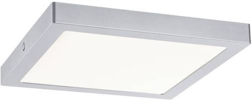 Paulmann Abia LED-Panel eckig, 22 W, Warmweiß, Chrom matt, B/T/H: 30 x 30 x 1 cm - Bild 1
