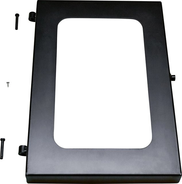 Hiri Werkstattofen Ersatzteil Obere Tür in Schwarz, B/T/H: 350 x 250 cm - Bild 1