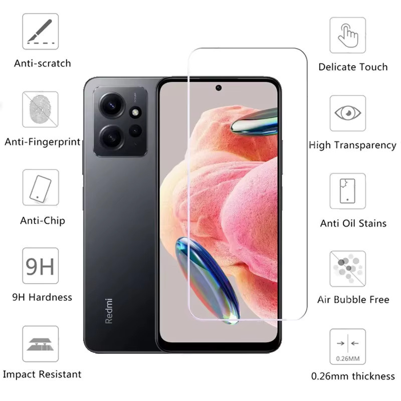 3er-Set Xiaomi Redmi K60 K60 Pro K60E K70 Ultra K70E K70 Pro Displayschutzfolie aus gehärtetem Glas, transparent - Bild 2