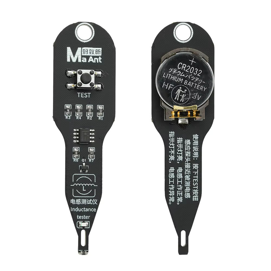 Aideepen M093 M093B Induktivität Tester für Motherboard Spulen zur schnellen Fehlerdiagnose, Schwarz - Bild 1