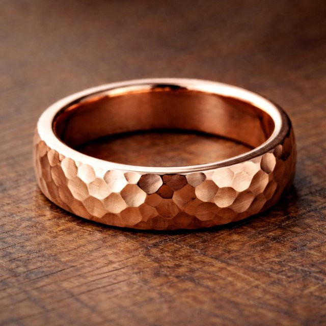 RUSTI Ring, Kupfer, Gold, Unisex, Ringgröße 11.5 - Bild 1
