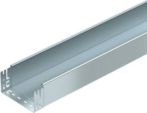 OBO Bettermann Kabelrinne 6059386, Farbe Silber, B/H/L: 200,00 mm x 110,00 mm x 3 m - Bild 1