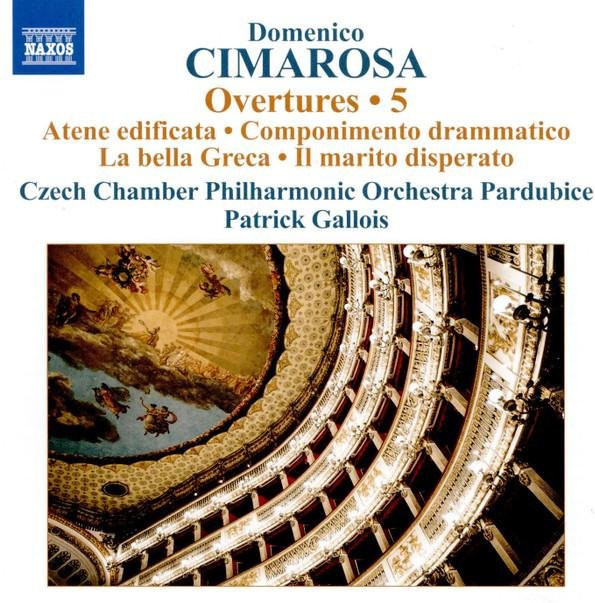 Cimarosa: Ouvertüren, Bd. 5, Tschechisches Kammerphilharmonieorchester Pardubice, CD - Bild 1