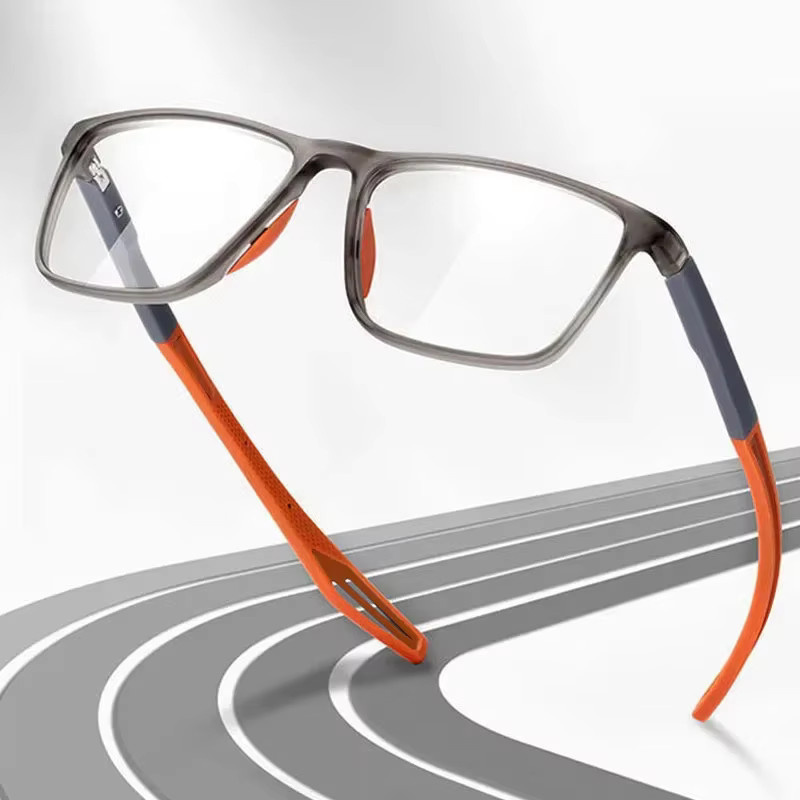 CLLOIO Lesebrille, Unisex, Vollrand, rechteckig, grau - Bild 2