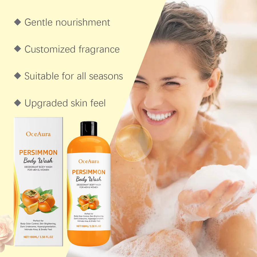 OceAura Persimmon Duschgel, 100 ml, Unisex - Bild 2