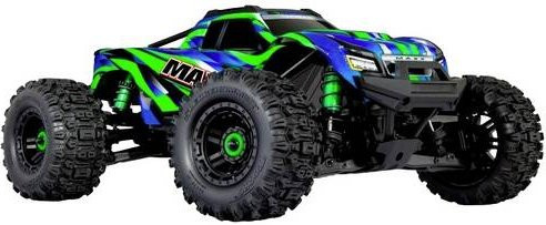 Traxxas MAXX Wide Grün 1:10 RC Monstertruck mit Allradantrieb (4WD) und 2,4GHz Fernsteuerung Ready-to-Run - Bild 1