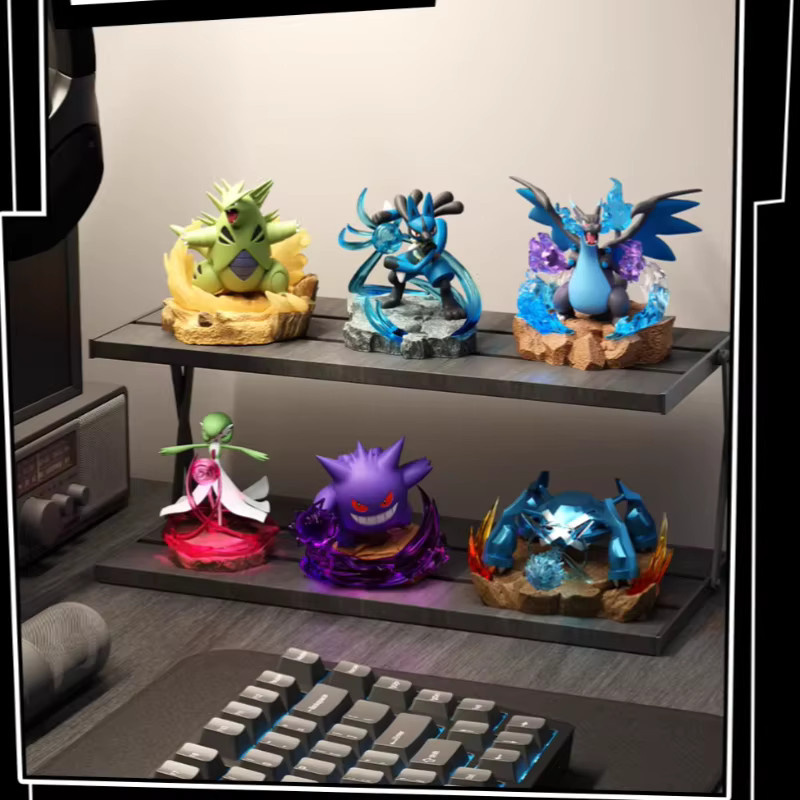 LANGBOWANG Pokémon Full Battle Series Mega Charizard Tyranitar, Einzelfigur - Bild 3