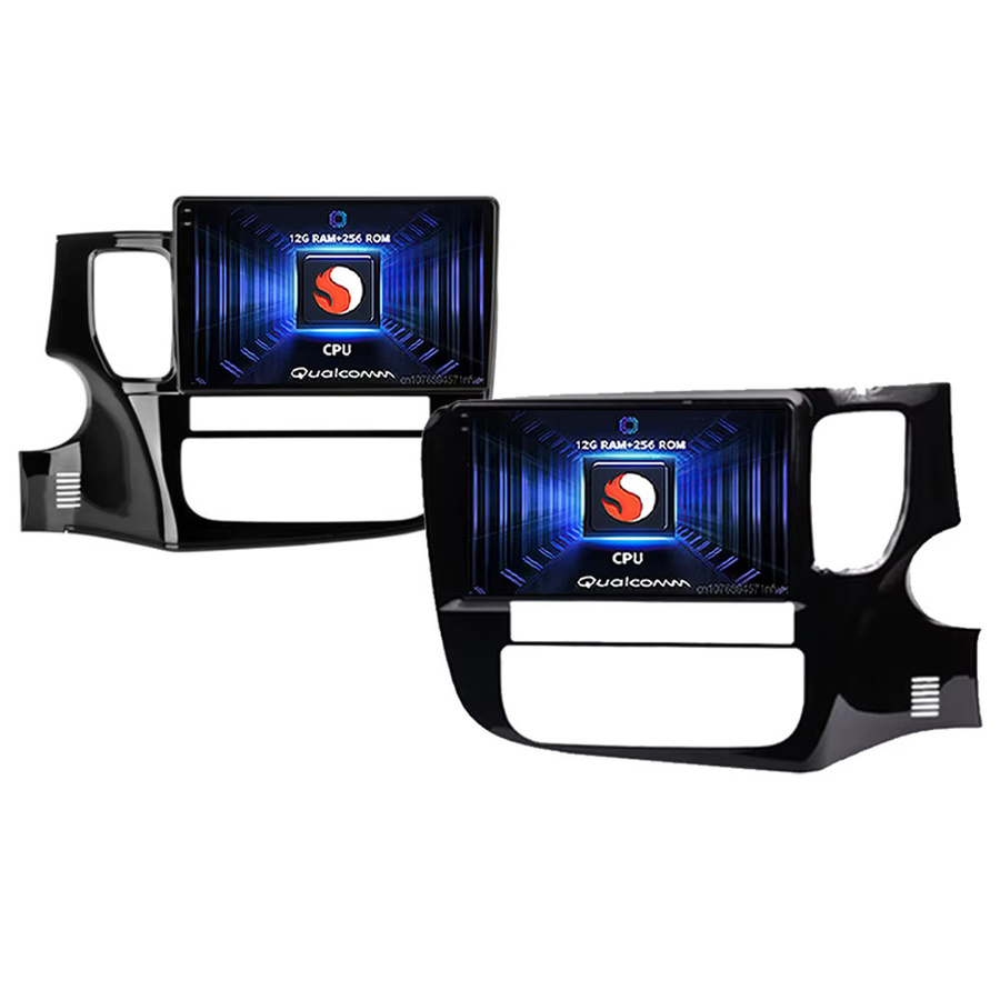 RSNAVI Android 16 Multimedia Autoradio mit GPS, CarPlay und AI Sprachsteuerung für Mitsubishi Outlander 3 GF0W GG0W 2012-2018 in Schwarz - Bild 3