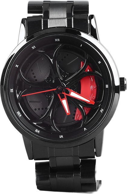 Skmei Armbanduhr, Quarzwerk, Edelstahl, Black, Unisex - Bild 1