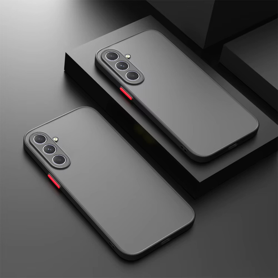 Samsung Luxus Matte Hard Case Silikon Frosted Rückseite Schutzhülle für Galaxy A56 A36 A26 A16 A25 A15 A55 A35 A54 A34 A24 A14 4G 5G in Blau - Bild 2