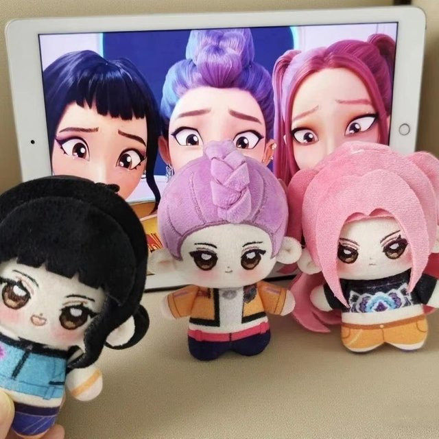 Discover Intime Kpop Dämonenjäger Plüschpuppen Kollektion, Rumi Mira Zoey Saja Jinu Abby, ab 14 Jahre - Bild 1