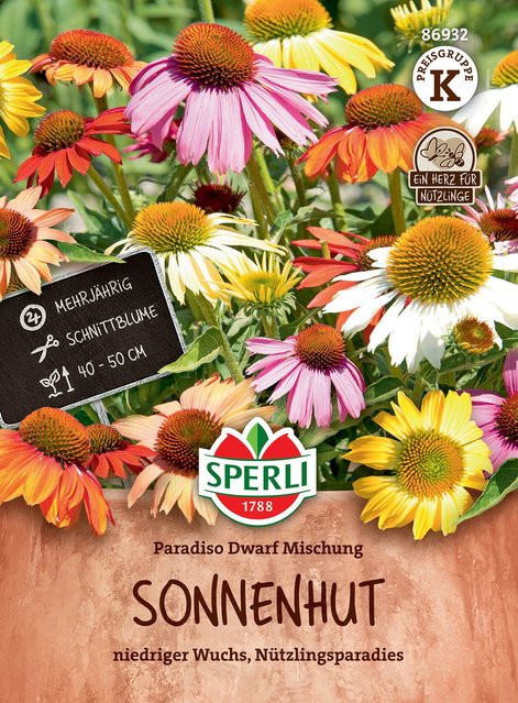 SPERLI Sonnenhut-Samen Paradiso Dwarf Mischung bunt - Bild 1