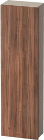 Duravit Hochschrank DuraStyle in Nussbaum natur/braun matt mit Tür links, B/T/H: 40 x 24 x 140 cm - Bild 1