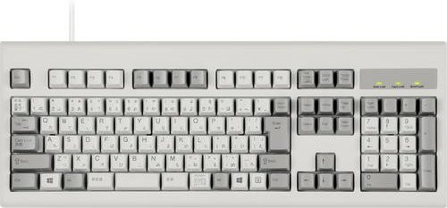 Perixx PERIBOARD-106 DE M USB Tastatur QWERTZ Beige - Bild 1