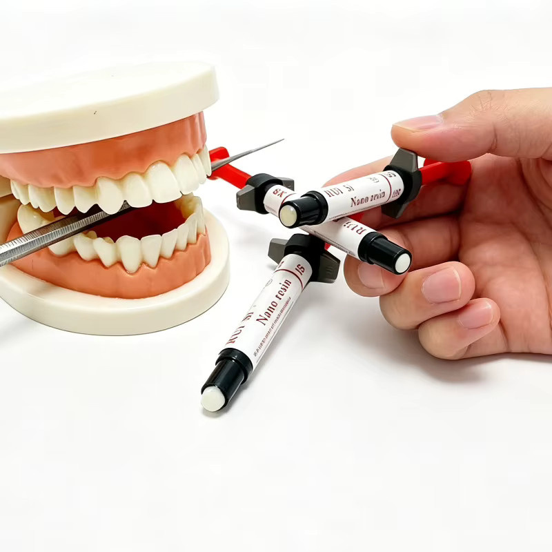 SmileKit Dental Nano-Komposit-Zahnweiß-Veneer, 3 Farbtöne, 4g - Bild 2