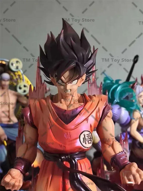 Bandai Dragon Ball Son Goku Kaiouken Anime-Figur aus PVC in Orange, Höhe: 30 cm - Bild 2