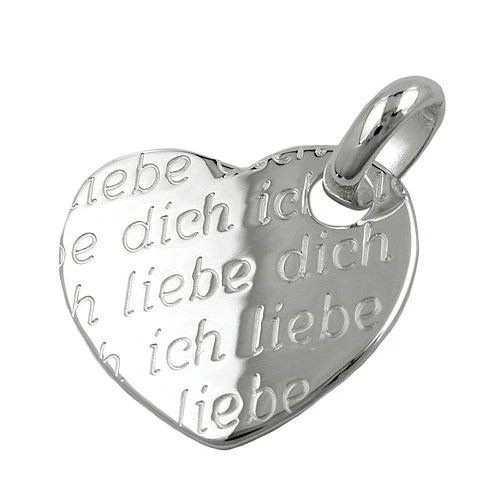 Colfem Anhänger Herz, Silber 925, Unisex - Bild 1