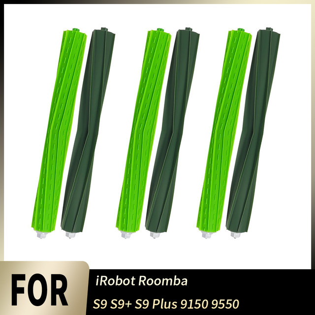 Ersatz-Hauptbürstenrolle für iRobot Roomba S9 S9+ S9 Plus 9150 9550 Roboterstaubsauger in Grün - Bild 1