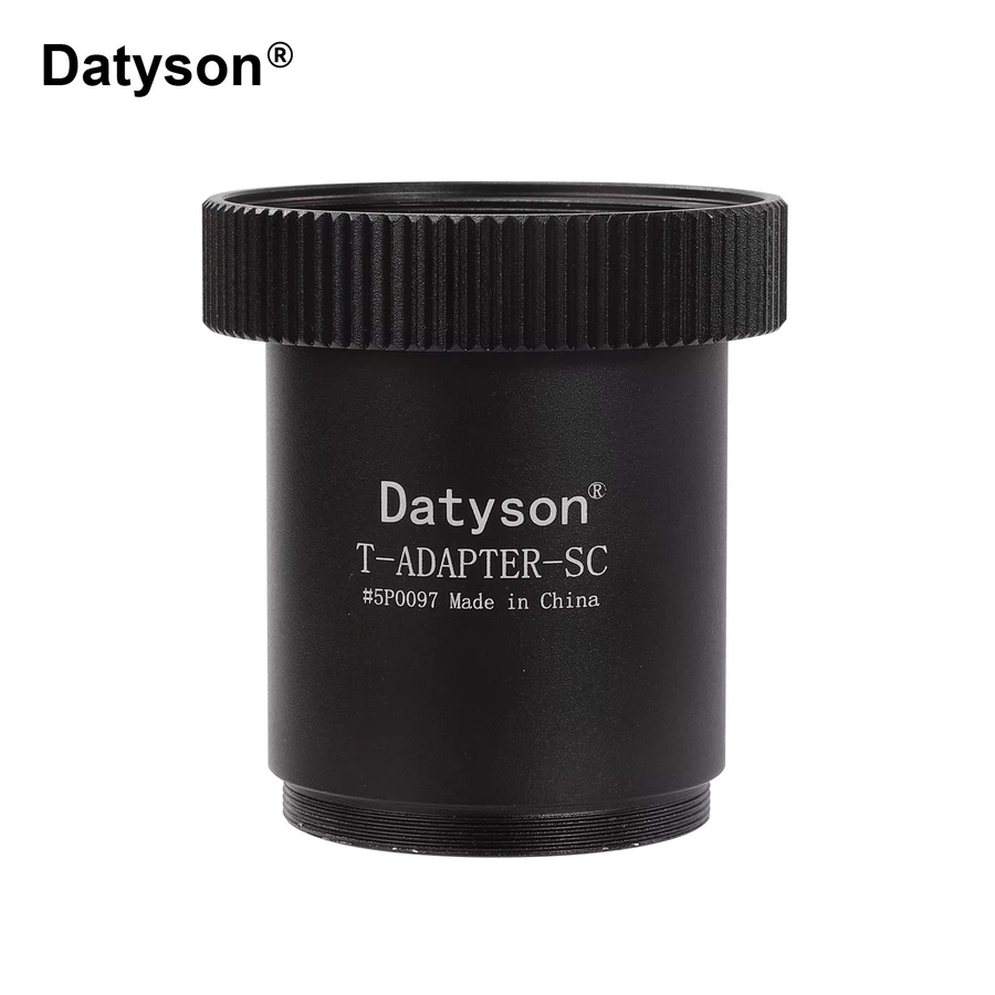 Datyson SCT-zu-T2-Adapter in Schwarz – Teleskop-zu-Kamera-Konverter für Celestron SCT Teleskope für die Astrofotografie - Bild 5