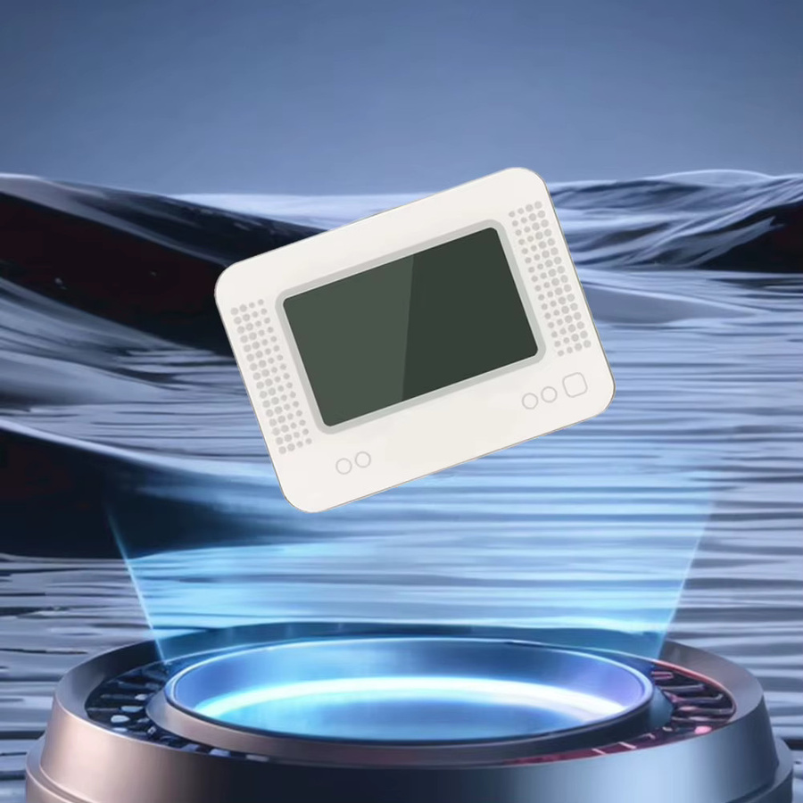 Allmiibo Wiederaufladbarer Smart-Simulator mit LCD-Bildschirm und Swipe Induction Burner in Weiß - Bild 2