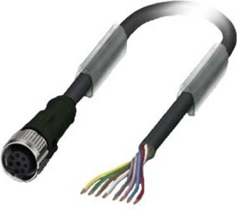 Siemens Anschlusskabel 3SX5601-2GA10 Schwarz 30V 2A IP68 IP69K - Bild 1