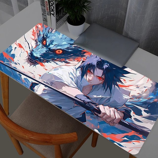 Bandai Gaming Mauspad XXL Naruto Itachi Uchiha Schreibtischunterlage Multicolor - Bild 1