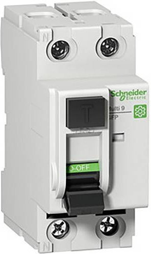 Schneider Electric M9R41225 Fehlerstrom-Schutzschalter RCD 25A Weiß - Bild 1