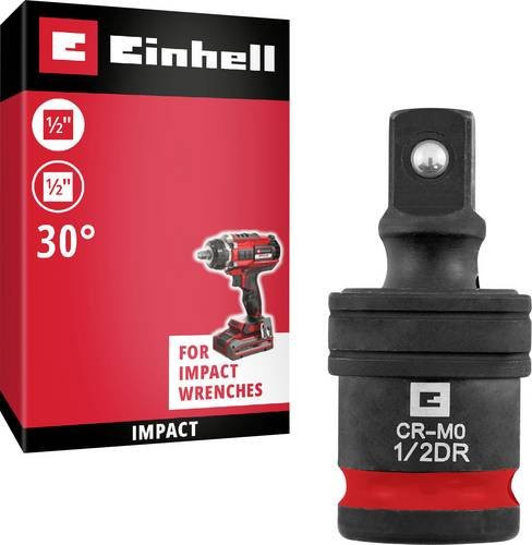 Einhell Universalgelenk Antrieb 1/2 in Schwarz und Silber aus Edelstahl - Bild 1