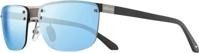 Revo Lex Sonnenbrille, randlos, square, grau, blau, Herren - Bild 1