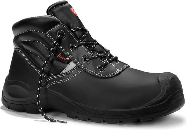 Elten Sicherheitsschnürstiefel BASIC II Compo Mid S3S in Schwarz, Größe 43 - Bild 1