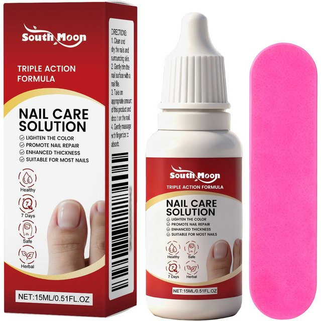 South Moon Nagelpflege-Flüssigkeit, 15 ml, pink, Unisex - Bild 1