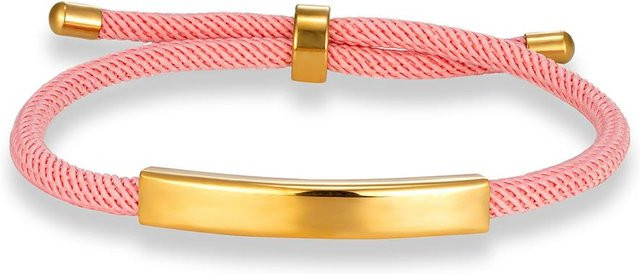Armband Edelstahl, rosa, Unisex - Bild 1