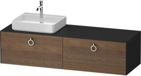 Duravit Waschtischunterschrank White Tulip in Weiß, Breite: 160 cm, Tiefe: 55 cm, Höhe: 40,8 cm - Bild 1