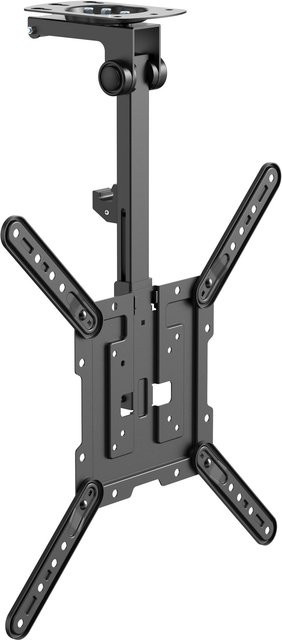 equip Deckenhalterung für Curved und Flat Panel Monitore in Schwarz, passend für Bildschirmgrößen von 58,4 bis 139,7 cm (23-55 Zoll) - Bild 1