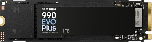 Samsung 990 EVO Plus NVMe M.2 SSD 1 TB Schwarz - Bild 1