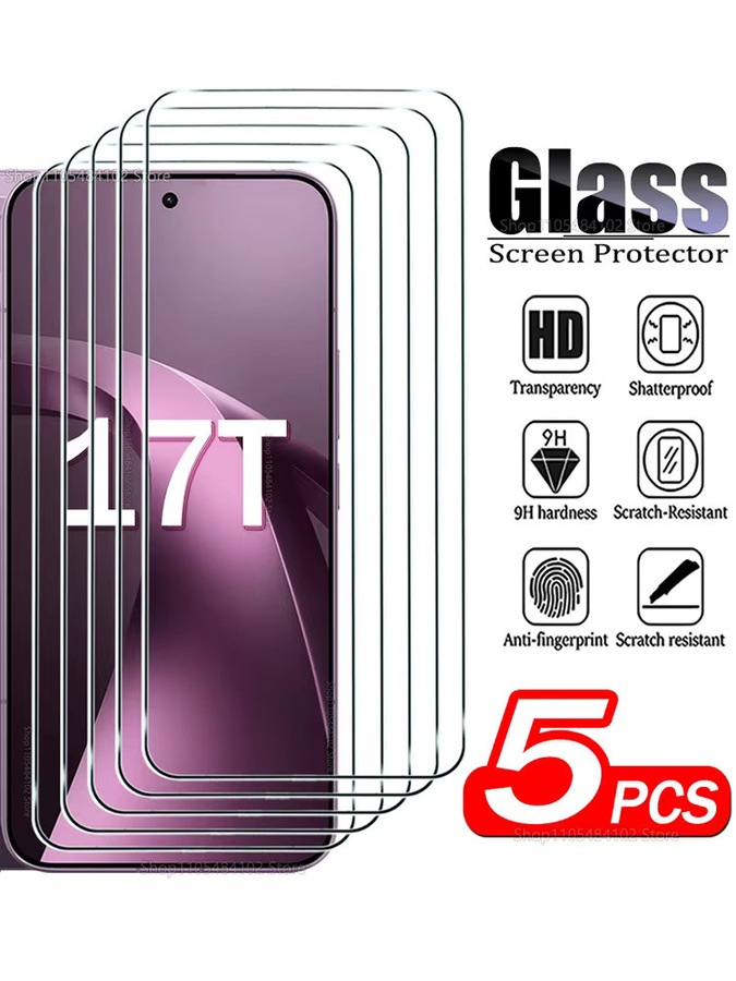 5 Stück Displayschutzfolien aus gehärtetem Glas für Xiaomi 17T 15T 14T 13T 12T 11T 17 Pro Max Ultra 12 11 Lite 5G in Transparent - Bild 6