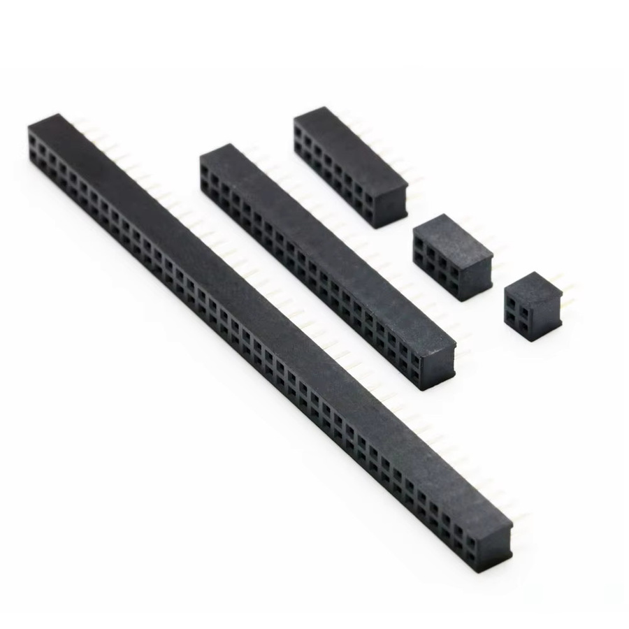 HPJF 10er Set Zweireihige Pin Buchse Header Buchse mit 2,0 mm Pitch in Schwarz - Bild 2