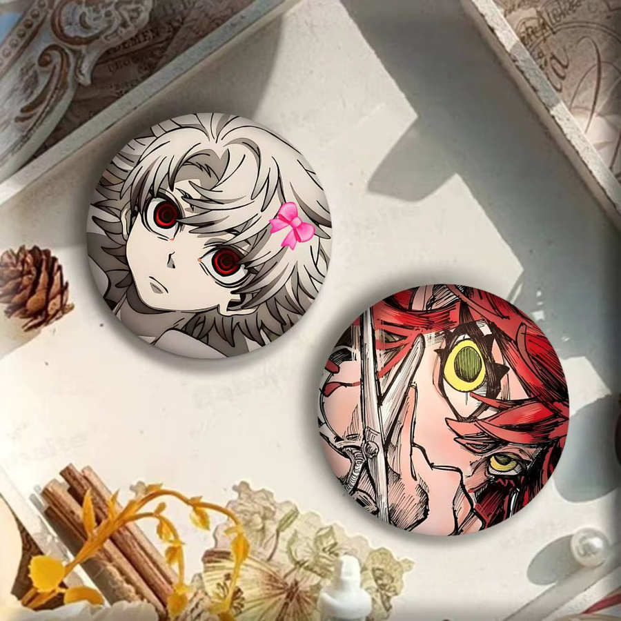 MINISO Brosche, Anime Comic Gachiakuta, Emaille, Rund - Bild 4