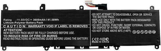 CoreParts MBXAS-BA0185 Ersatzakku für Asus Notebook in Schwarz mit 3600 mAh - Bild 1