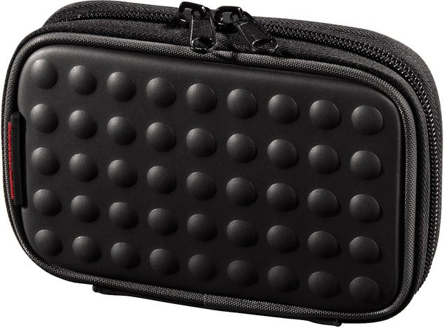 Hama Navi-Tasche Dots in Schwarz für 4,3 Zoll (10,9 cm) - Bild 1