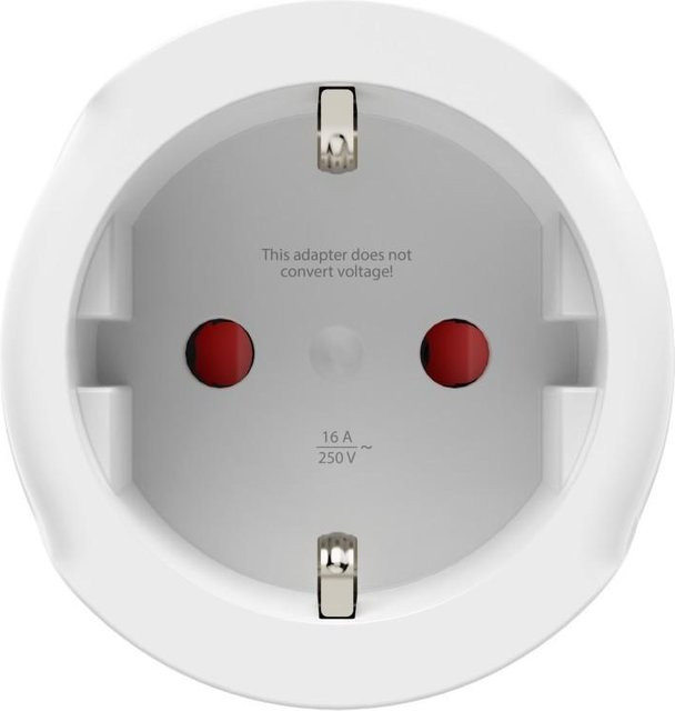 Hama Reiseadapter Typ G 3-polig für England, Commonwealth und UK in Weiß - Bild 1