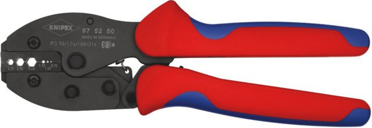 Knipex PreciForce Crimpzange 97 52 50 in Schwarz, 220 mm - Bild 2