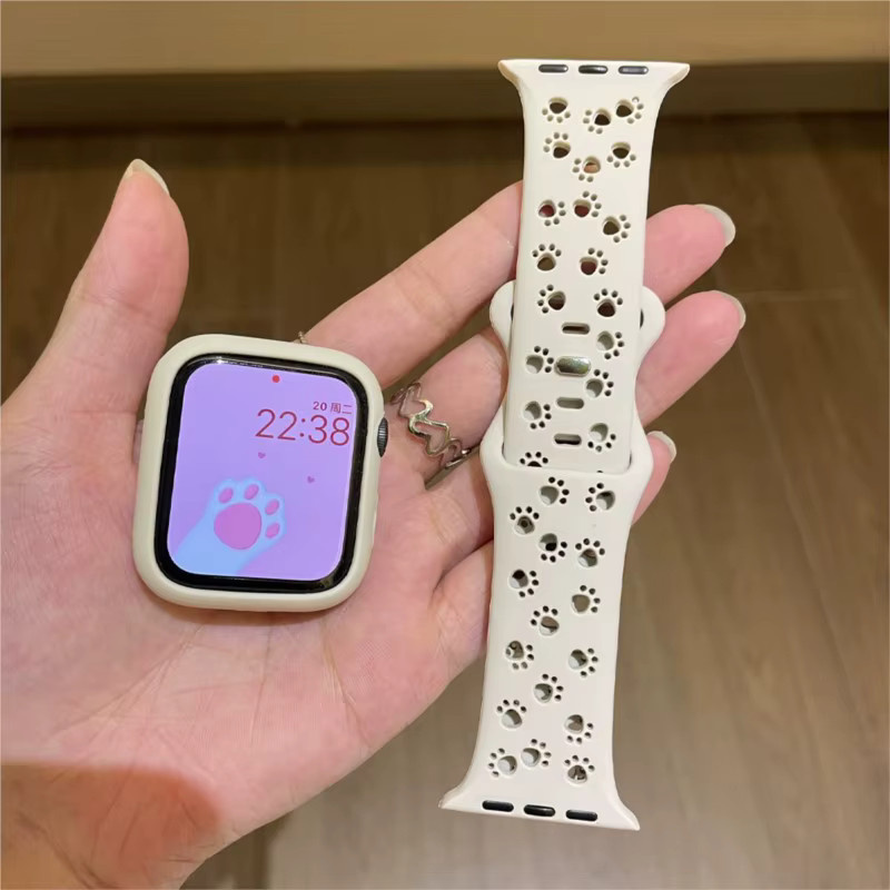 Crested Uhrenarmband Silikon, Unisex, für Apple Watch - Bild 1