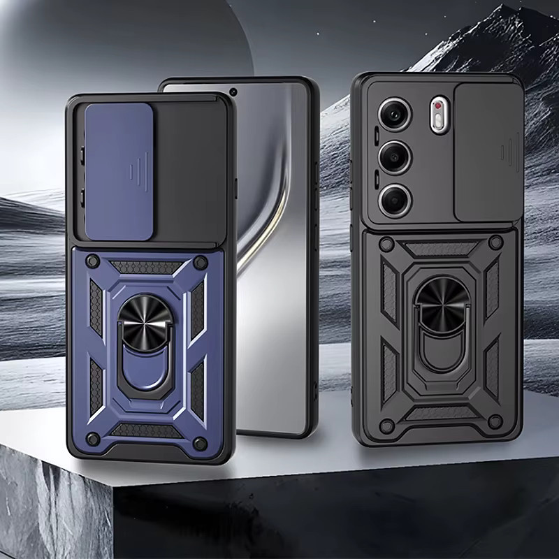 Stoßfeste Schutzhülle mit magnetischem Ring für Tecno Camon 40 Pro 4G 5G und Tecno Camon 40 4G in Schwarz oder Rot - Bild 6