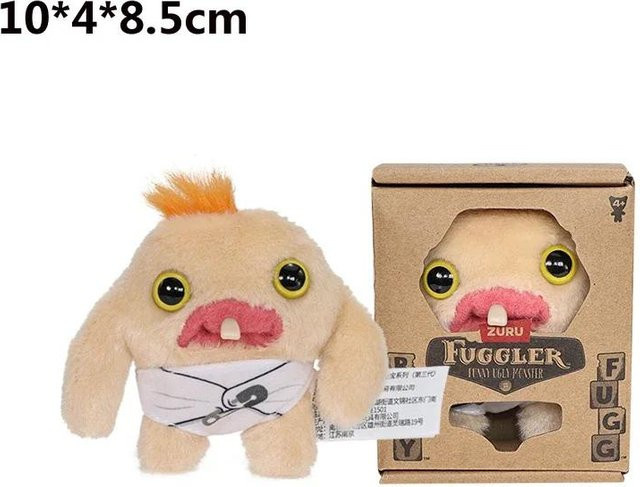 Fuggler Herr Nadeln Munch Tollwütiges Kaninchen, Plüschtier, 9cm - Bild 1